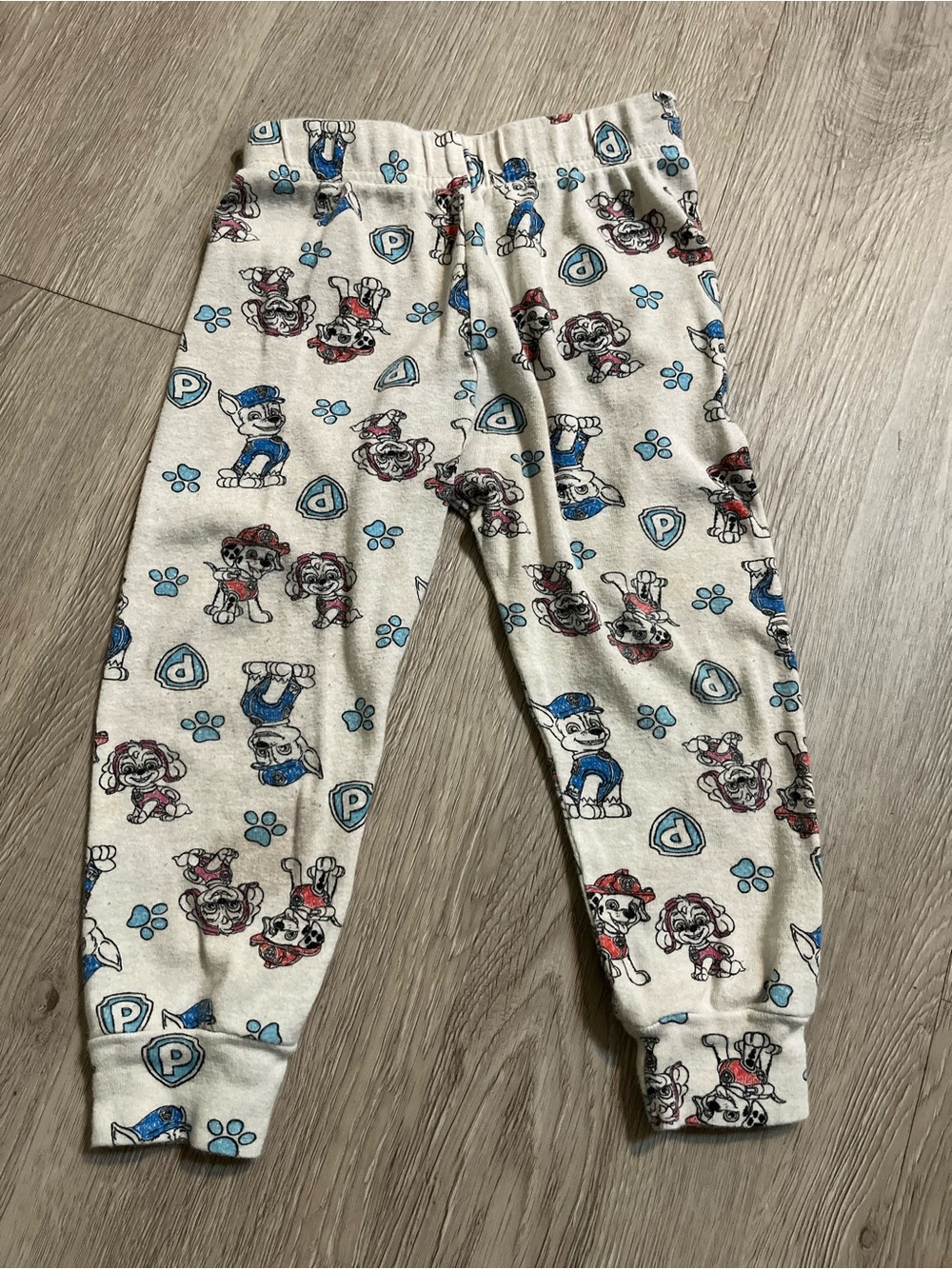 Paw Patrol Cream Sweatpants with Character print